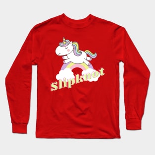 slipknot ll unicorn Long Sleeve T-Shirt